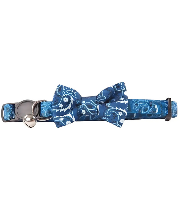 Pawise – Cat Collar with Bowknot – Adjustable Safety Collar with Bell