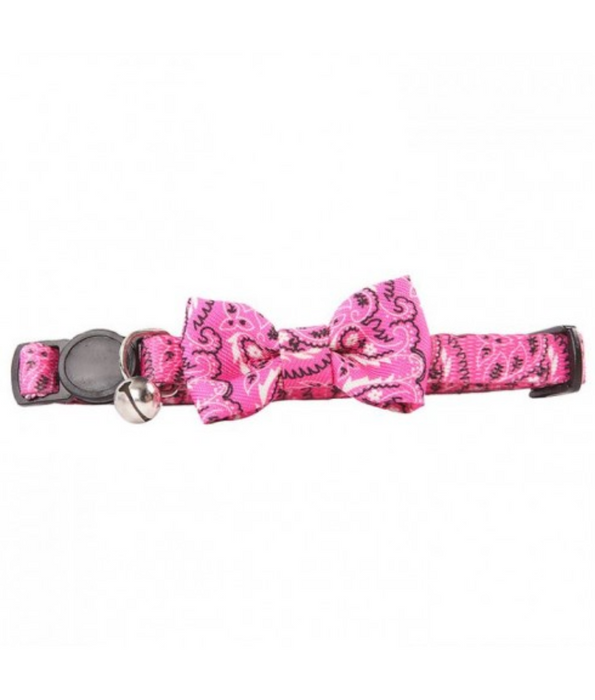 Pawise – Cat Collar with Bowknot – Adjustable Safety Collar with Bell