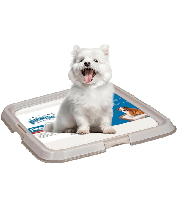 Pawise - Pee Pad Holder Tray for Dogs, Non-Slip, Easy to Clean - Small, Large