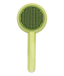 Pawise - Self-Cleaning Slicker Brush for Dogs & Cats, Non-Slip Handle, Easy Hair Removal - 20cm
