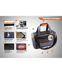 Pawise - Pet Travel Bag – Compact Soft-Sided Carrier Medium - Large