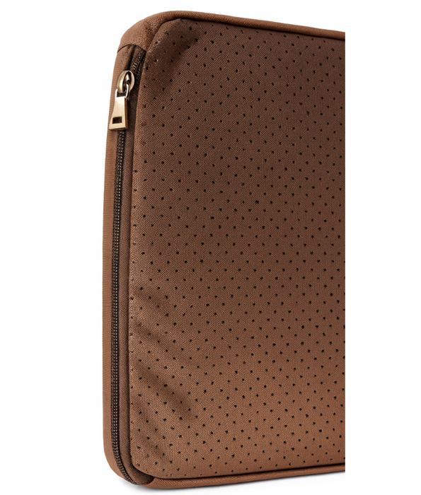 King Queen - Paw Prints Rectangular Pet Mat, Brown & Grey, Washable, Anti-Slip - 91×64×8 cm