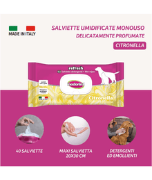 Inodorina Con Citronella Wet Wipes 40 Sheets