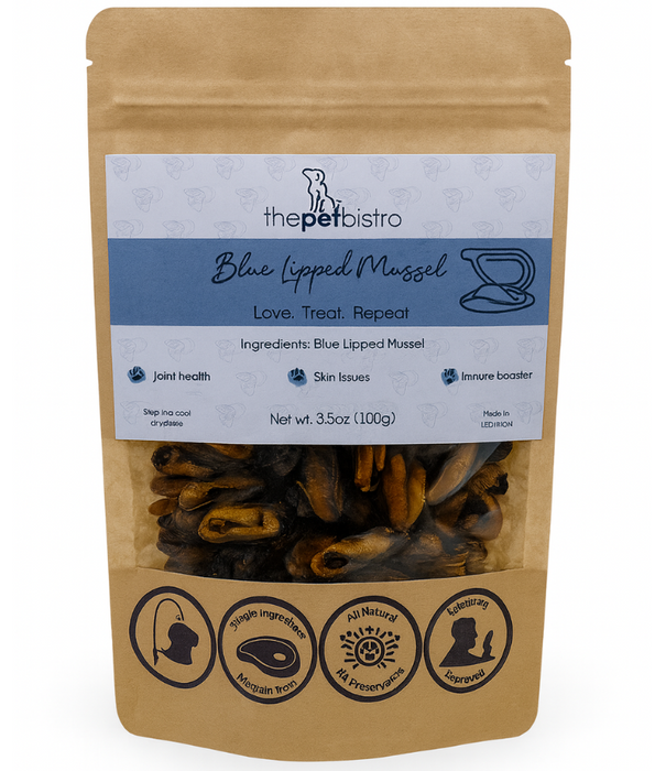 The Pet Bistro – Blue Lipped Mussels, 100g