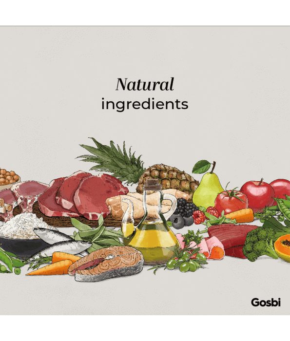 Gosbi - Exclusive, Hypoallergenic Chicken Puppy Dry Dog Food For Mini and Small Breeds 2kg-7kg