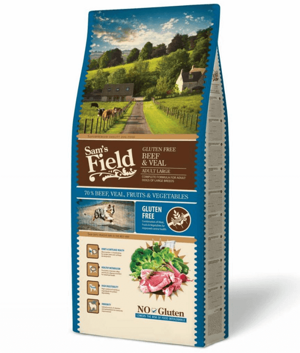 Sam's Field - Gluten Free Adult Large Beef And Veal 13kg