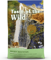 Taste of The Wild - Rocky Mountain Feline Formula with Roasted Venison & Smoked Salmon 2kg