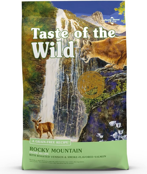 Taste of The Wild - Rocky Mountain Feline® Formula with Roasted Venison &amp; Smoked Salmon 2kg Taste of The Wild