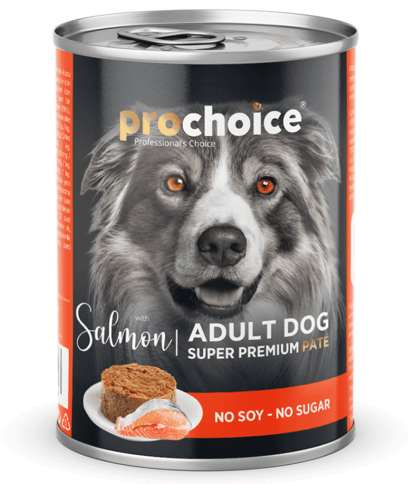 Prochoice - Adult Dog Premium Pate With Salmon & Rice 400g