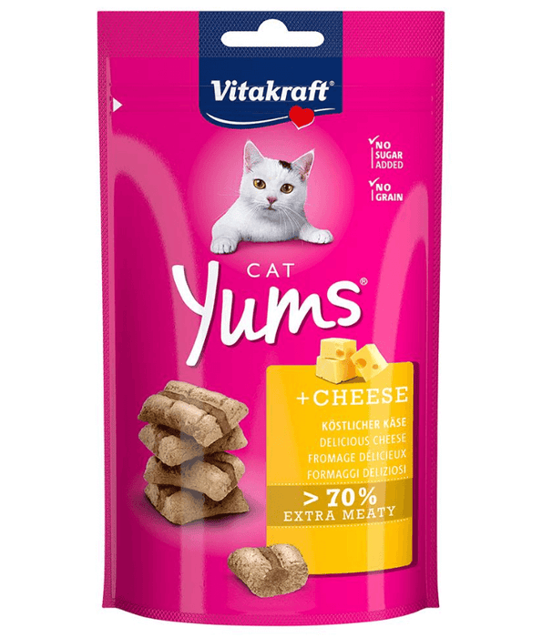 Vitakraft - Cat Yums, Soft Bites With Cheese - 40g