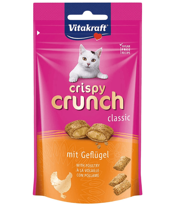 Vitakraft - Crispy Crunch, Classic Crunchy Bites With Chicken - 60g