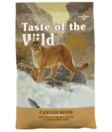 Taste of The Wild - Canyon River Feline Formula with Trout & Smoked Salmon 2kg