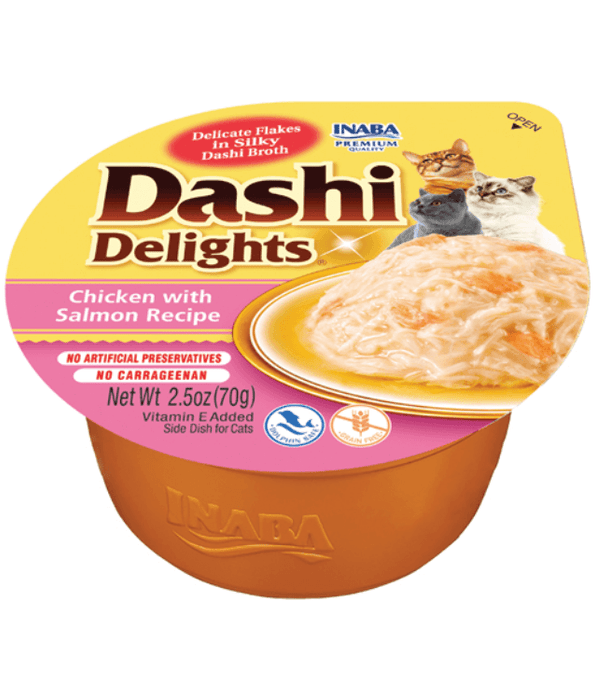 Inaba Dashi Delights Chicken with Salmon Recipe 70g