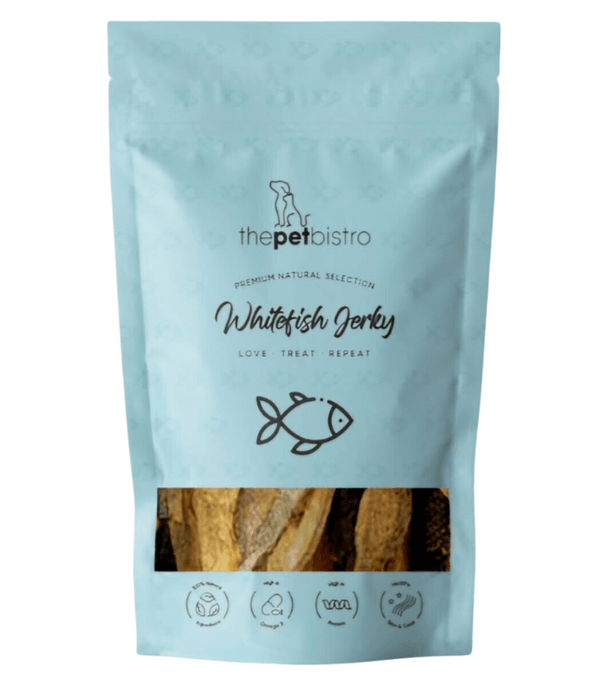 The Pet Bistro – White Fish Jerky 100g