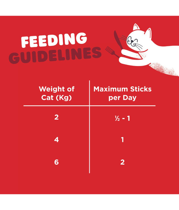 Webbox - Tasty Sticks Beef & Rabbit Cat Treats 6 sticks