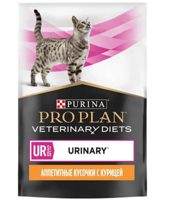 Purina Pro Plan Veterinary Diets UR Urinary Cat Pouch Salmon 85g