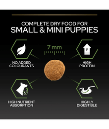 Purina Pro Plan Healthy Start Small and Mini Puppy, Dry Dog food with Chicken 3 kg