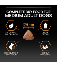 Purina Pro Plan Everyday Nutrition Medium Adult, Dry Dog food with Chicken 3kg