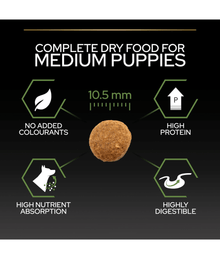 Purina Pro Plan Healthy Start Medium Puppy, Dry Dog food with Chicken 3kg-12kg