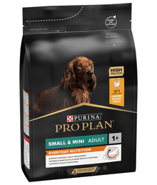 Purina Pro Plan Everyday Nutrition Small and Mini Adult, Dry Dog food with Chicken 3kg - 7kg