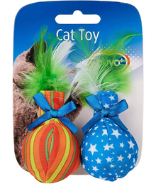 Duvo - Assortment Balls with Feather