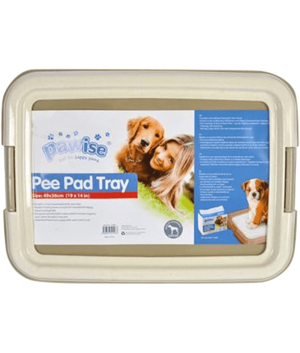 Pawise - Pee Pad Holder Tray for Dogs, Non-Slip, Easy to Clean - Small, Large