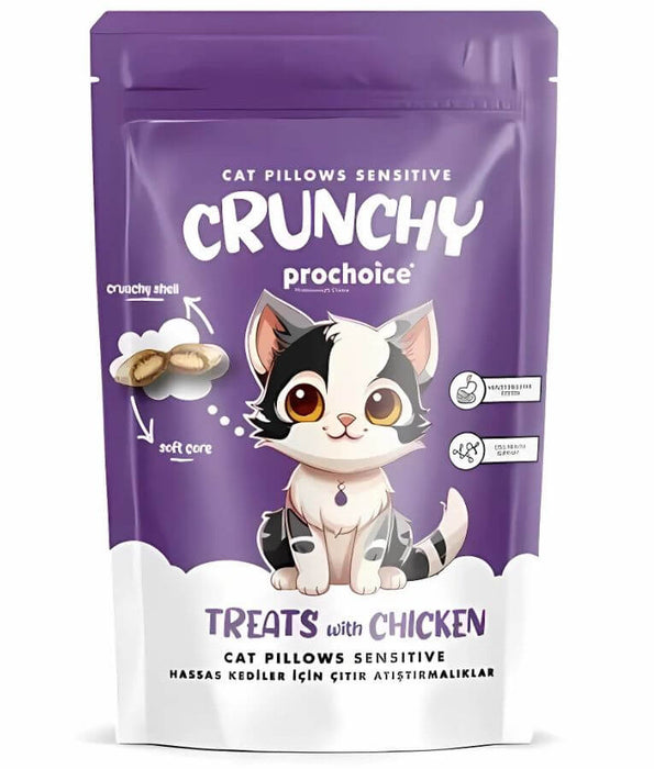 Prochoice - Crunchy Sensitive Cat Treats With Chicken 60g