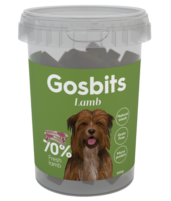 Gosbi - Gosbits, Lamb Sticks Adult Dog Treats – Sensitive Digestion, All Natural 300g