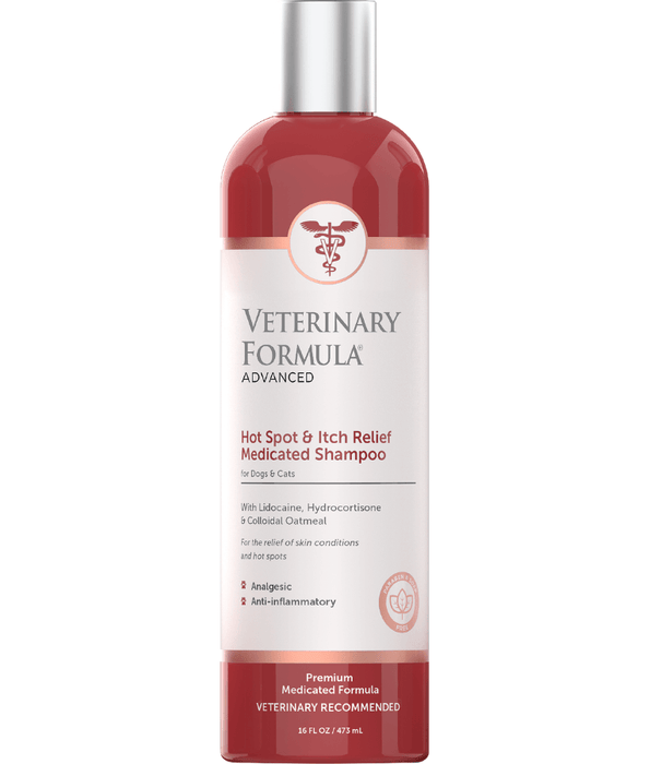 Synergy Labs - Veterinary Formula, Hot Spot & Itch Relief Medicated Shampoo - 473ml