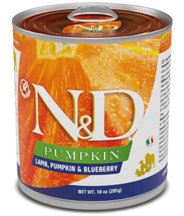 Farmina - N&D Pumpkin, Lamb, and Blueberry Adult Dog Wet Food In Gravy 285g - For Immunity Support