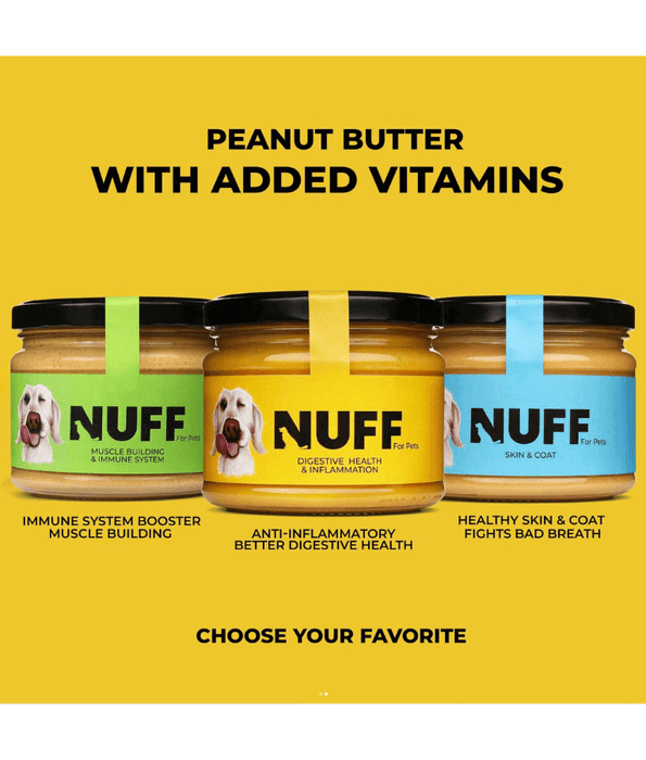 Nuff Peanut Butter For Dogs Skin & Coat 300g