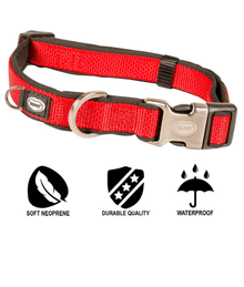 Duvo - Explor North Dog Collar Red (S-M-L-XL)