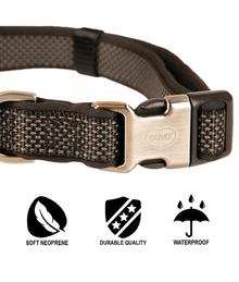 Duvo - Explor North Dog Collar Black (S-M-L-XL)