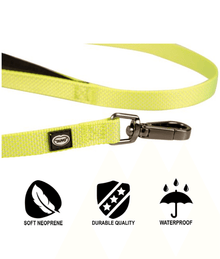 Duvo - Explor North Leash Nylon Neon Yellow (S-M/L/XL)