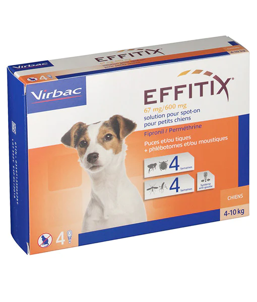 Virbac - Effitix 4-10kg (PER ONE PIPETTE) Virbac