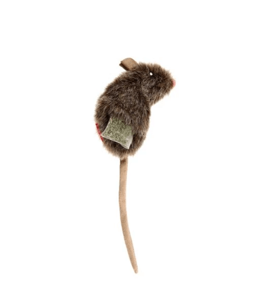 GiGwi - Mouse 'Refillable Catnip' 3xCatnip teabgs