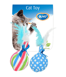 Duvo - Assortment Balls with Feather