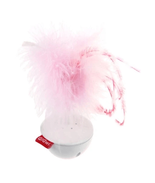 GiGwi - Wobble Feather Pet Droid natural feather caps