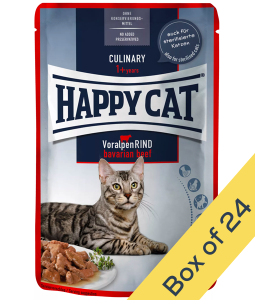 Happy Cat - Culinary Bavarian Beef Wet Food 85g Happy Cat