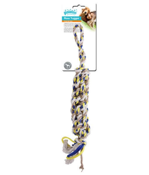 Pawise- Floss Tugger stick w/handle