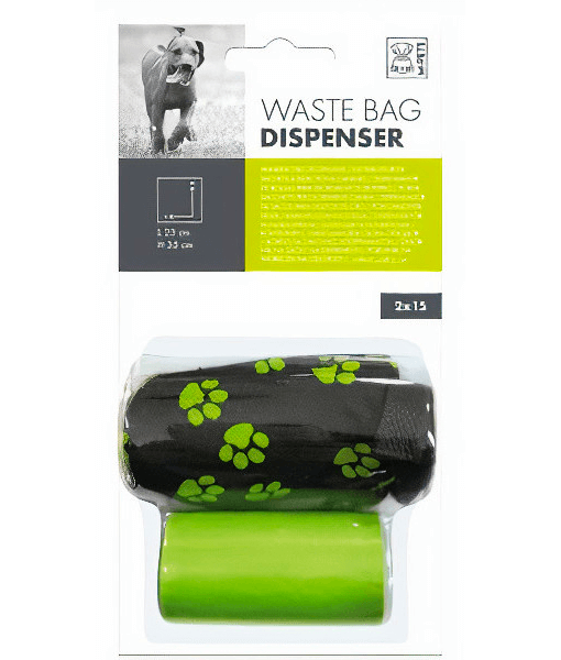 MPets Waste Bag Dispenser Green