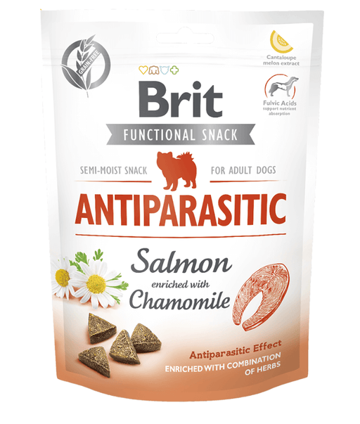 Brit Care Dog Functional Snack Antiparasitic Salmon 150g Brit