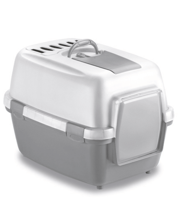 Stefanplast- Wiva Cat - Grey 55x40x40h cm