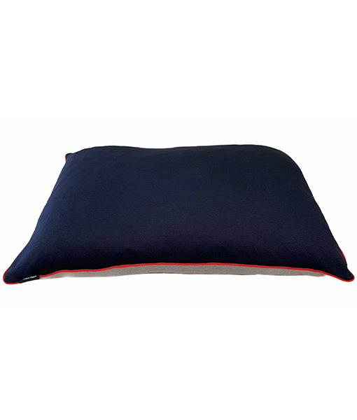 Wouf Pouf - Lazy All Day Bed Navy Blue and Light Grey Wouf Pouf