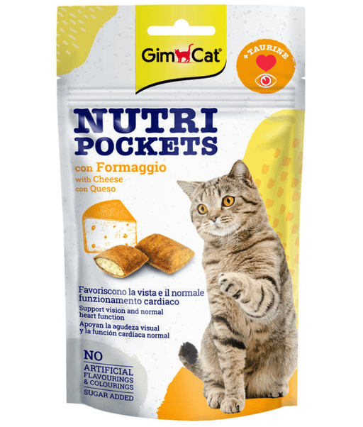 Gimcat Nutri Pockets with Cheese 60 gr Gimcat