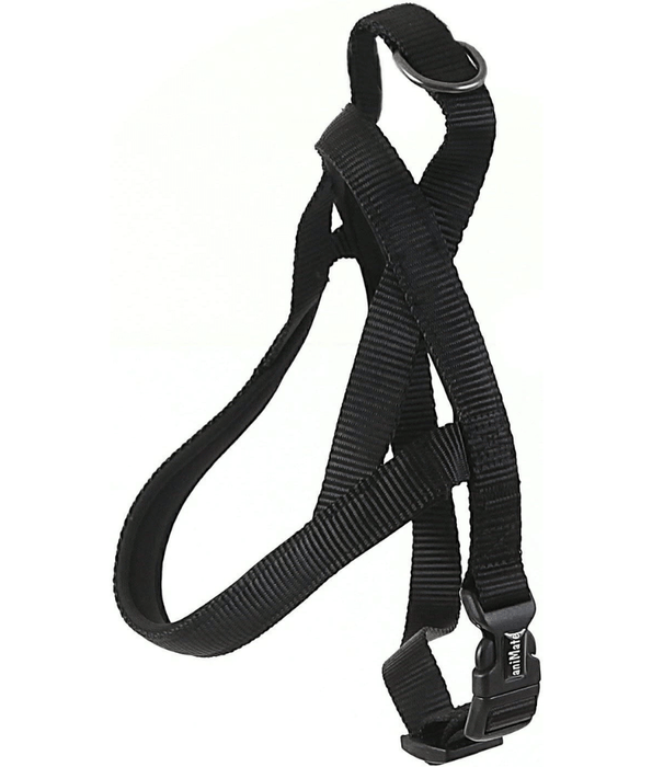 WalkingMate Neoprene Padded Black Harness (S,M)