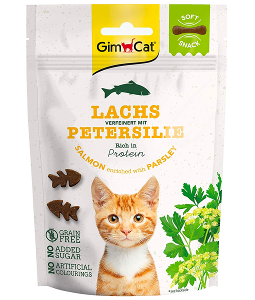 Gimcat - Salmon with Parsley Cat Treats 60g Gimcat