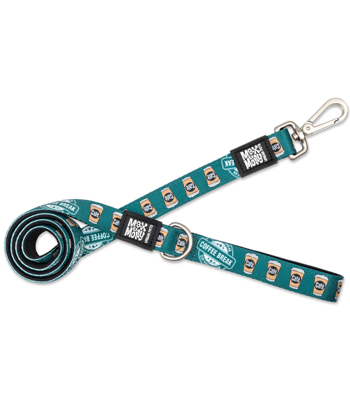 Max & Molly Short Leash - Coffee Break