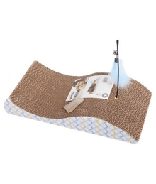Pawise - Fish Cat Scratch L48xW22xH8.5 cm