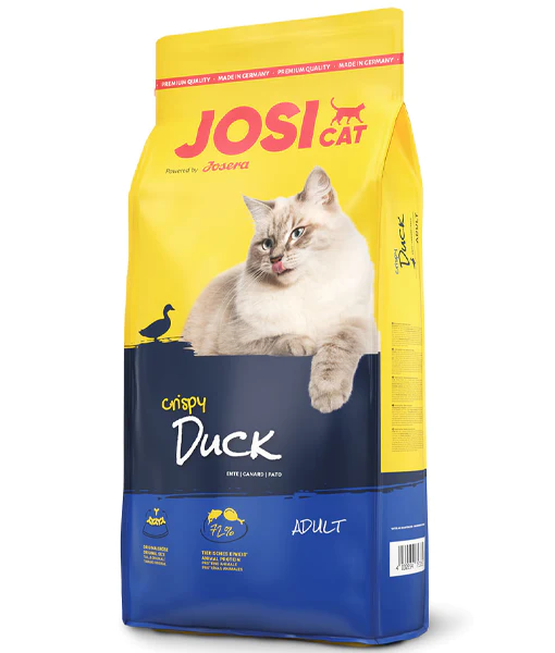 Josera JosiCat Crispy Duck 10kg Cats Dry Food Adult Josera